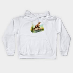 River Otter Kids Hoodie